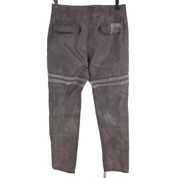 Kanghyuk Readymade Airbag Oil Washed Trousers Size 48 US M Mens Gray Pant $1175 - Picture 7 of 16
